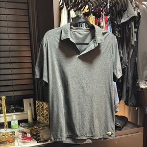 Men's Gray Polo Shirt